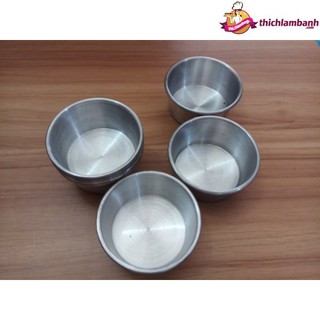 Khuôn nhôm làm bánh da lợn (10 cái)
