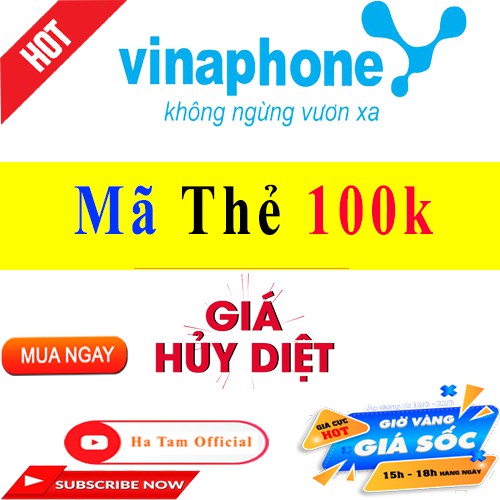 Mã Thẻ Vinaphone 100k