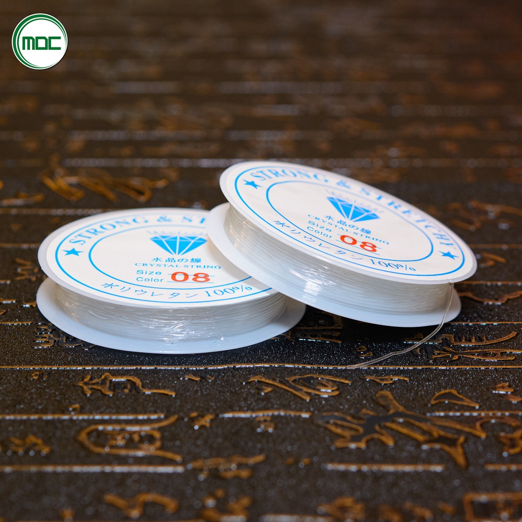 Dây Cước Thun Xỏ Chuỗi, Xỏ Hạt Size 1.0 thông dụng