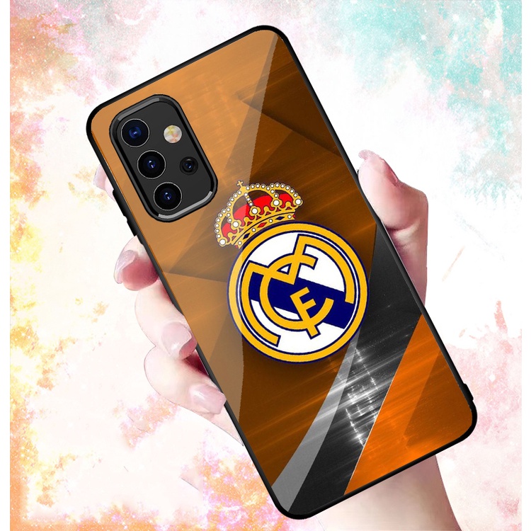 Ốp Lưng SAMSUNG GALAXY A13, A23, A33 5G, A53 5G, A73 5G mặt kính cường lực cao cấp In hình Câu Lạc Bộ Bóng Đá