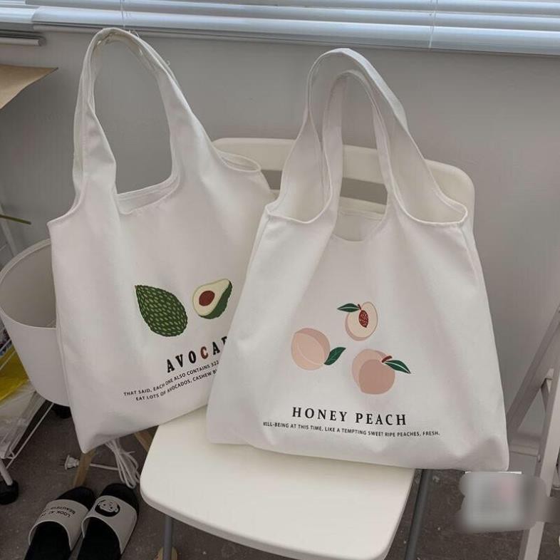 [TẶNG STICKER CÀI TÚI] Túi tote vải nữ canvas đeo vai phong cách Nhật Bản unisex size to đựng được laptop Tuidepstore