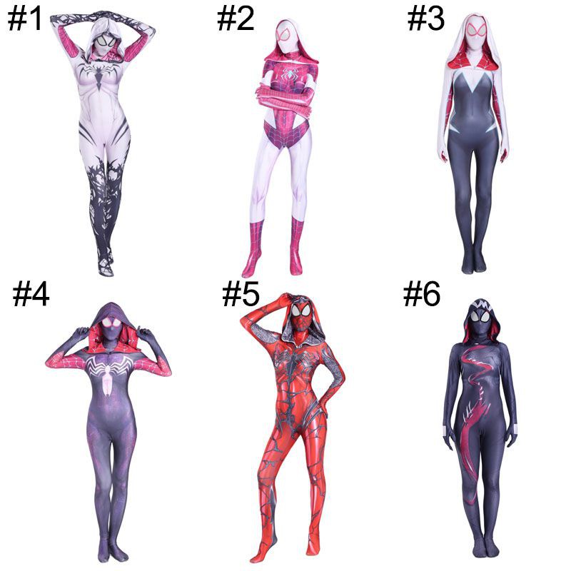 Áo liền quần Hoá Trang Venom Cho Nữ