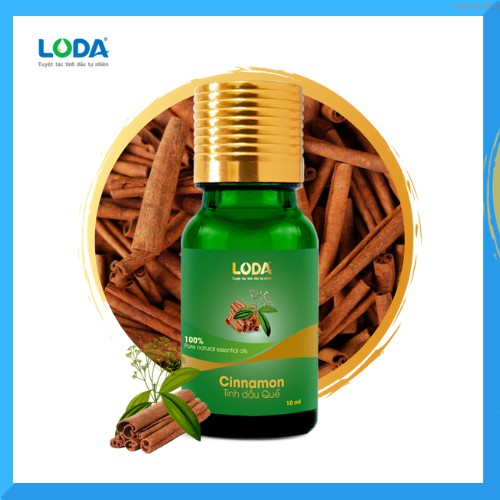 Tinh Dầu Quế LODA Xông thơm Xông hơi phòng | 100% Nguyên Chất Có Kiểm Định