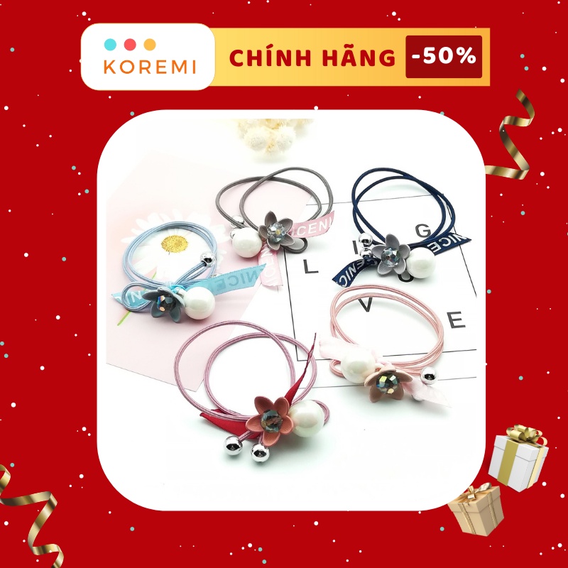 [DEAL SỐC] Thun cột tóc hot trend 2020 style Korea