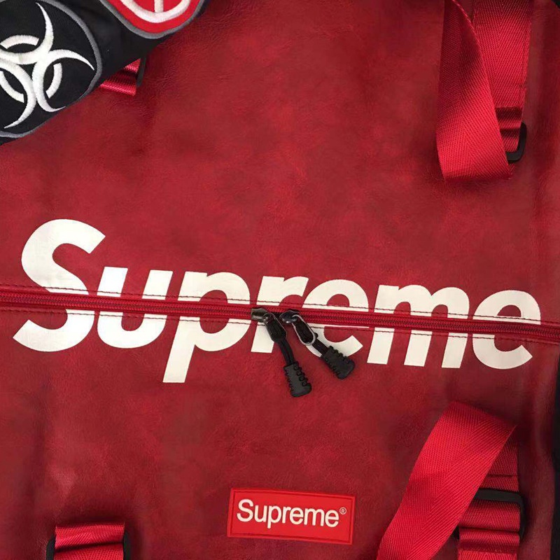 Túi Da PU Đựng Hành Lý Du Lịch Gọn Nhẹ In Chữ Phong Cách Thể Thao Dành Cho Nam Và Nữ