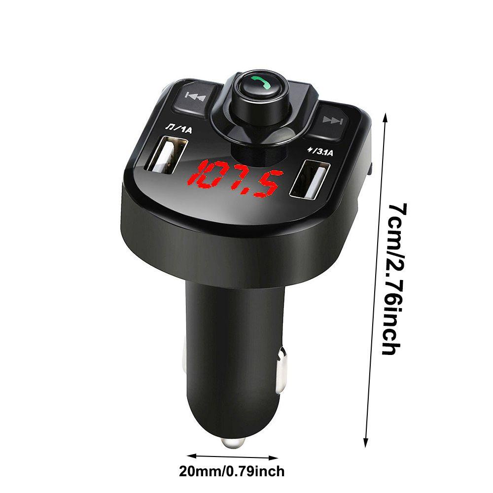 LET Máy Nghe Nhạc MP3 / FM Có Khe Cắm Thẻ TF / Aux Chuyên Dụng Cho Xe Hơi