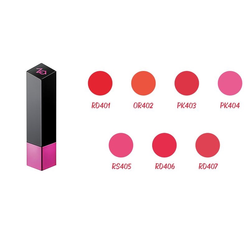 Son Lì Thỏi Za Vivid Dare Lipstick (MP5037 MP5038)