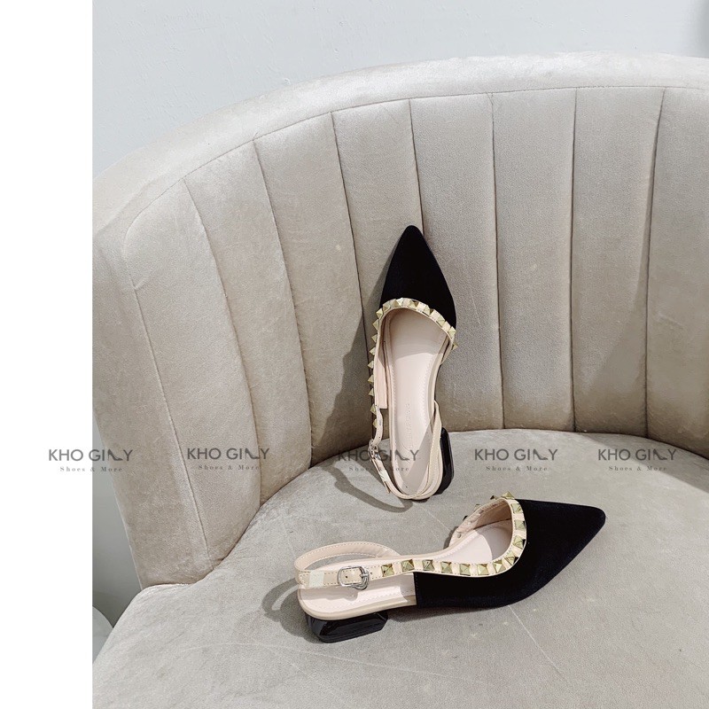 Giày Bupbe khoét viền đinh | BigBuy360 - bigbuy360.vn