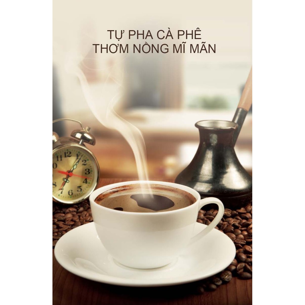 Máy Pha Cafe Espresso Tiross TS6211, Hàng Chính Hãng, Bảo Hành 12 Tháng