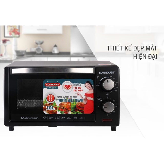Lò Nướng Vi Sóng Sunhouse 10L