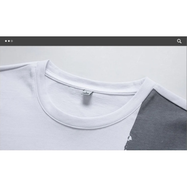 Áo Thun cotton Ngắn Tay Cổ Tròn Dáng Rộng In Họa Tiết Thời Trang Mùa Hè Hàng Mới Dành Cho Nam