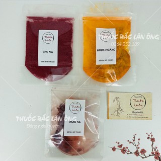 Trấn Trạch,Tẩy Uế,Trừ Tà - Chu Sa,Thần Sa,Hùng Hoàng (Hồng Hoàng) 20g