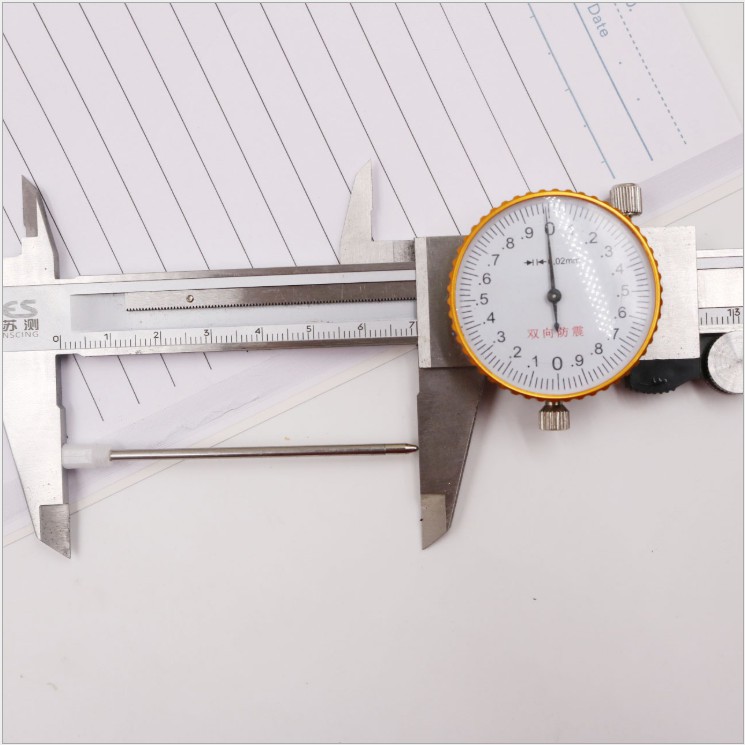 Ruột bút ruột viết 70mm thích hợp cho nhiều loại viết bi mực xanh đen