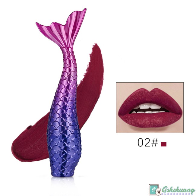 Waterproof Long Lasting Liquid Matte Lipstick Lip Mermaid Non-fading Women's Shape Glaze | BigBuy360 - bigbuy360.vn