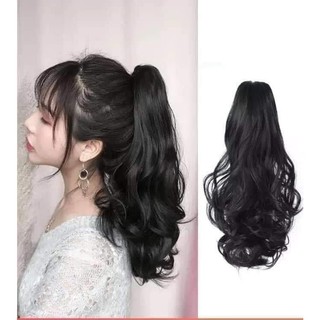 [HOT] TÓC GIẢ NGOẠM XOĂN ĐUÔI 48CM