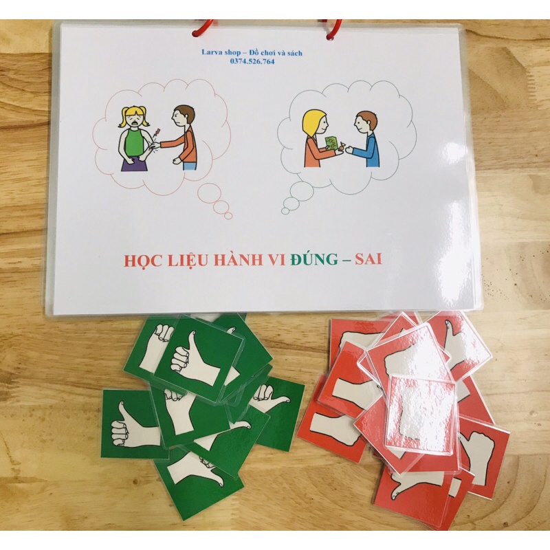 Học liệu hành vi đúng sai
