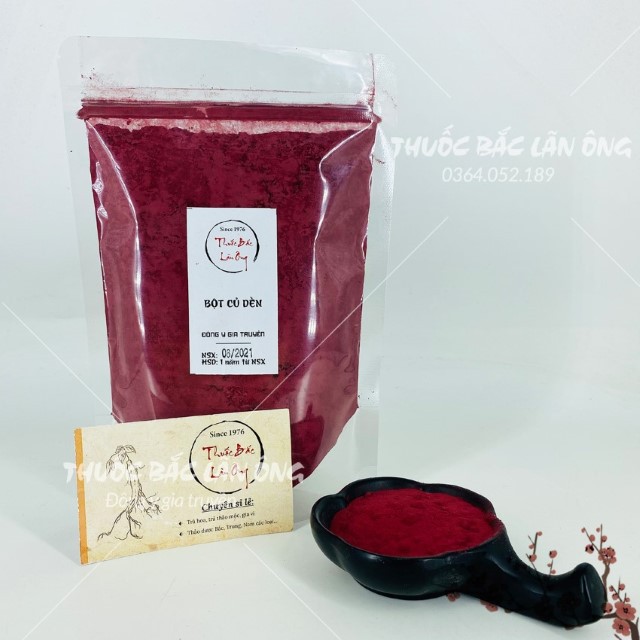 Bột Củ Dền 1kg (Bột Tạo Màu Hồng,Đỏ Nguyên Chất)