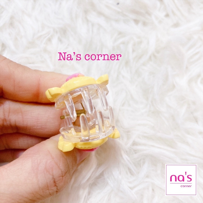 Gắp mái nhí gấp càng cua 6 răng nhựa trong