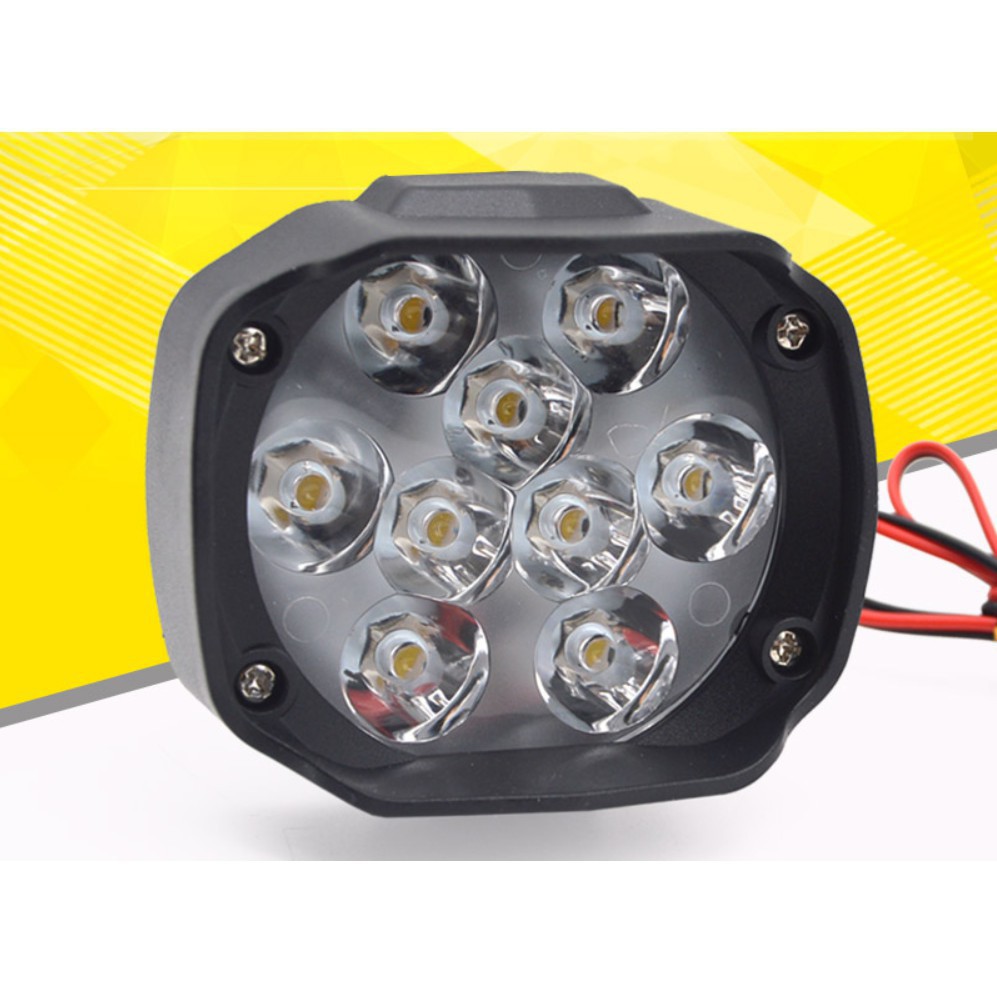 Đèn Led Xe Máy 9 Bóng L5 gắn mọi loại xe