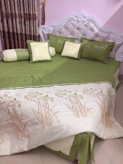 Bộ Satin 7 món dành cho mùa cưới