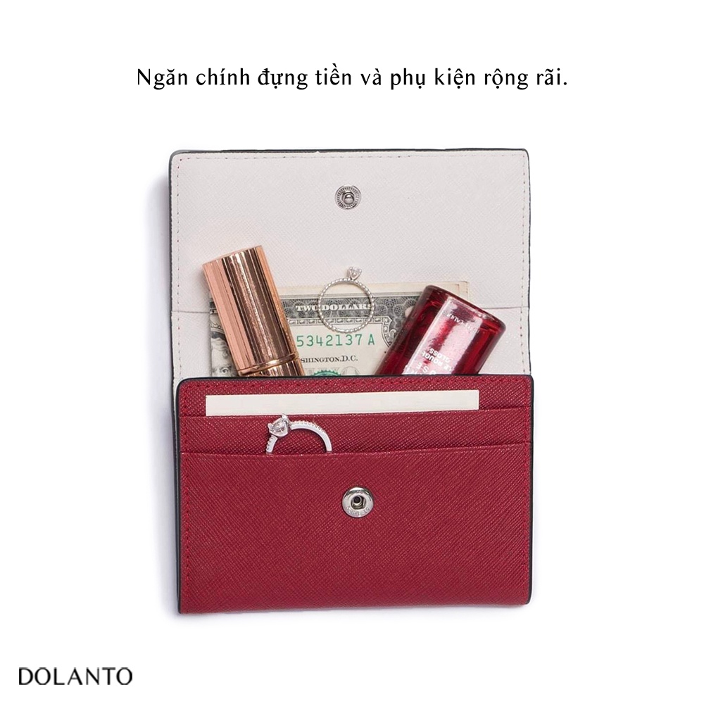 Ví DOLANTO BRAND ® Kate Saffiano Wallet