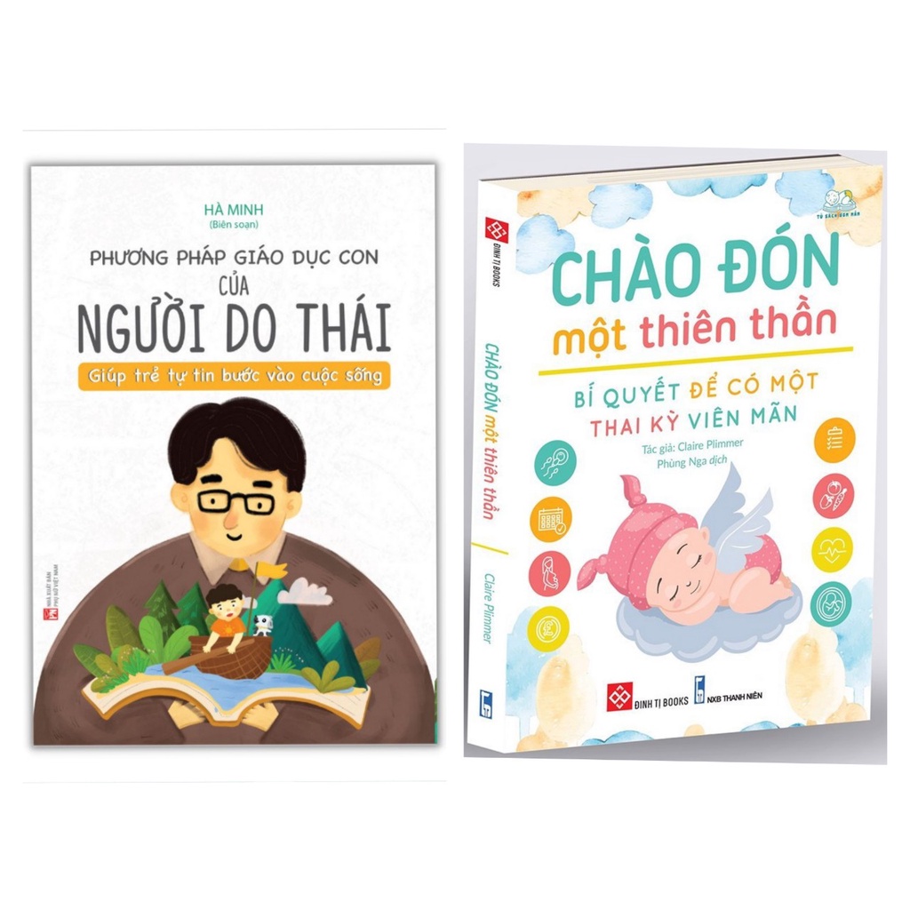 Sách Combo 2q:Phương Pháp Giáo Dục Con Của Người Do Thái-ml + Chào đón một thiên thần -đt