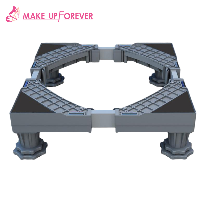 [Make_up Forever]Size Adjustable Washing Machine Stand Refrigerator Fridge Lifting Base with 4 Strong Feet, Durable