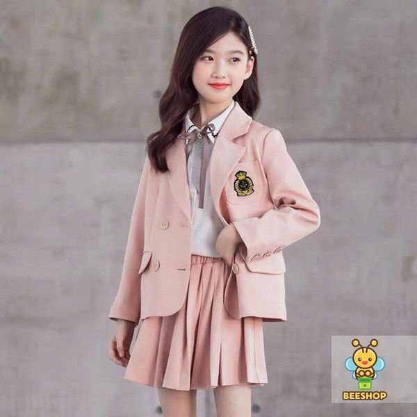 Bộ đồ cho bé gái Set vest size đại thời trang trẻ em BEESHOP D21109