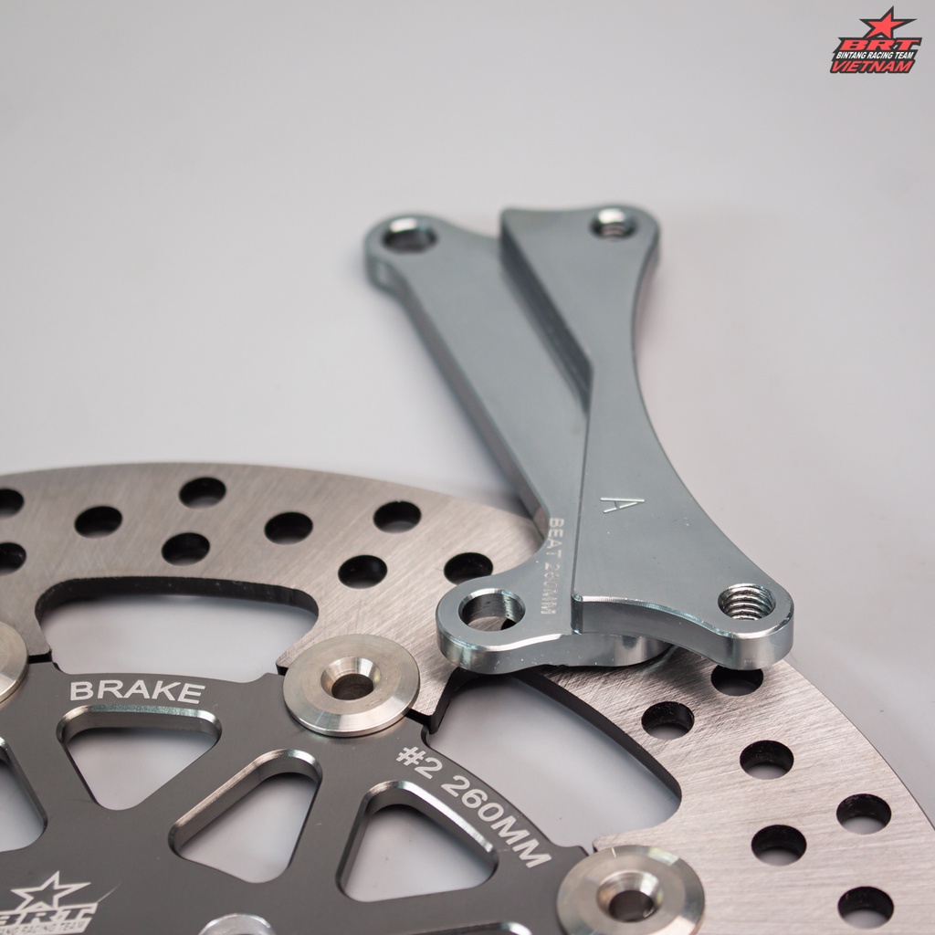 Pad heo dầu BRT CNC Honda Vario dĩa phanh/thắng 260mm