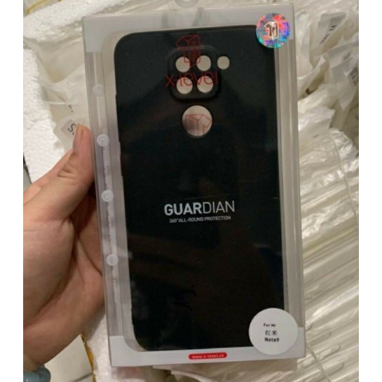 Ốp lưng dẻo X-Level cho Xiaomi Redmi Note 9/ Note 9S/ Note 9 Pro/ Note 9 Pro Max/ silicon nhám màu đen chống bẩn