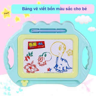 Bảng vẽ viết bốn màu sắc cho bé .