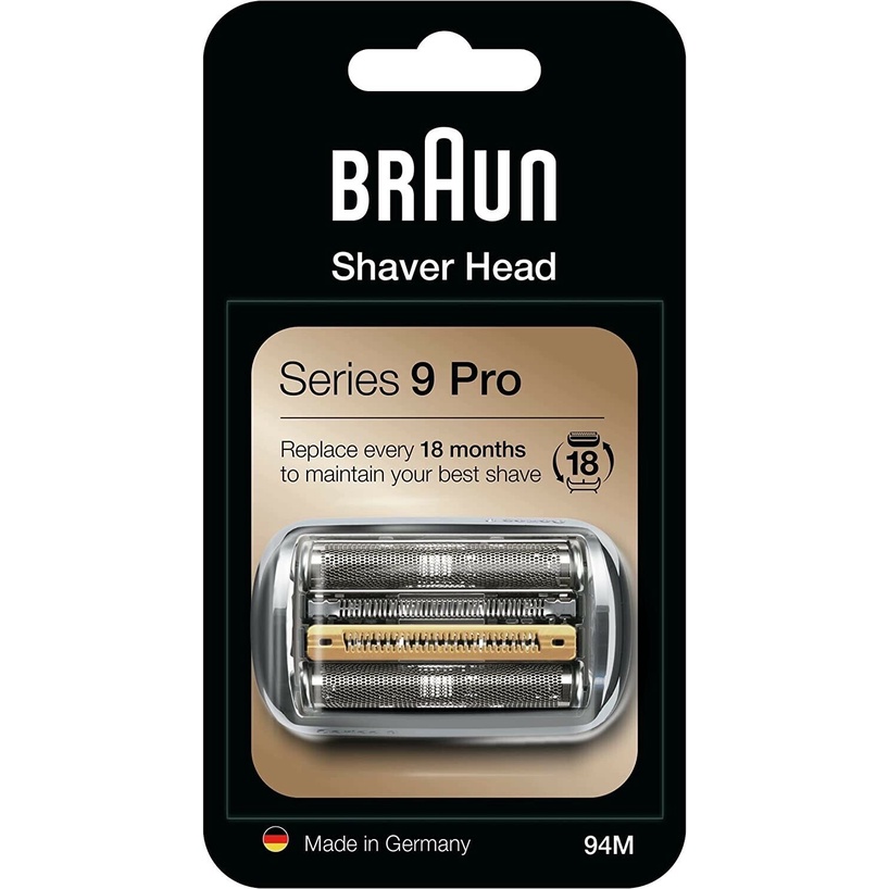 Đầu máy cạo râu thay thế Braun Series 9 Pro Cassette 94M Bạc