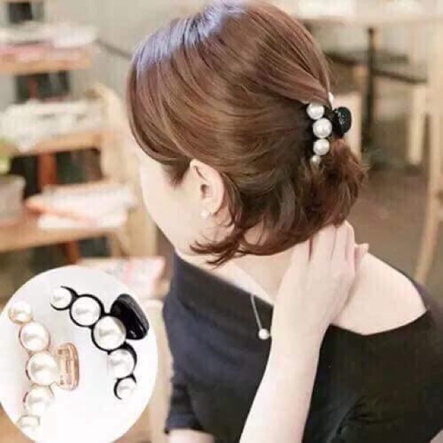 Kẹp Tóc Hàn Quốc Kẹp Tóc Ngọc Trai Nhân Tạo Phong Cách Hàn Quốc Sang Chảnh