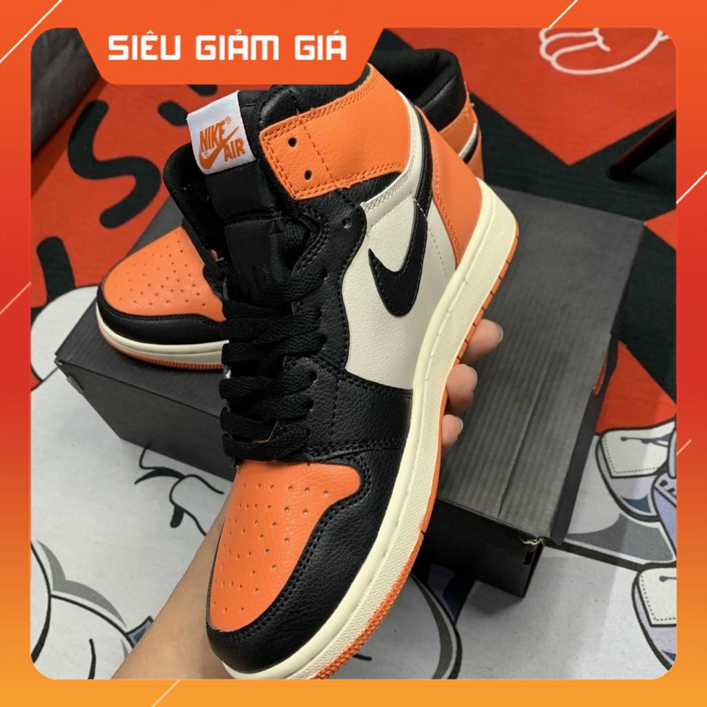 {🆂🅰🅻🅴 🅻Ớ🅽} Giày JD1 full box bill hàng siêu cao cấp  Flashsale  giày thể thao jordan1 high orange nam nữ