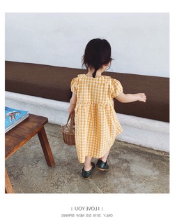 Váy caro vàng(Thuỳ vân)