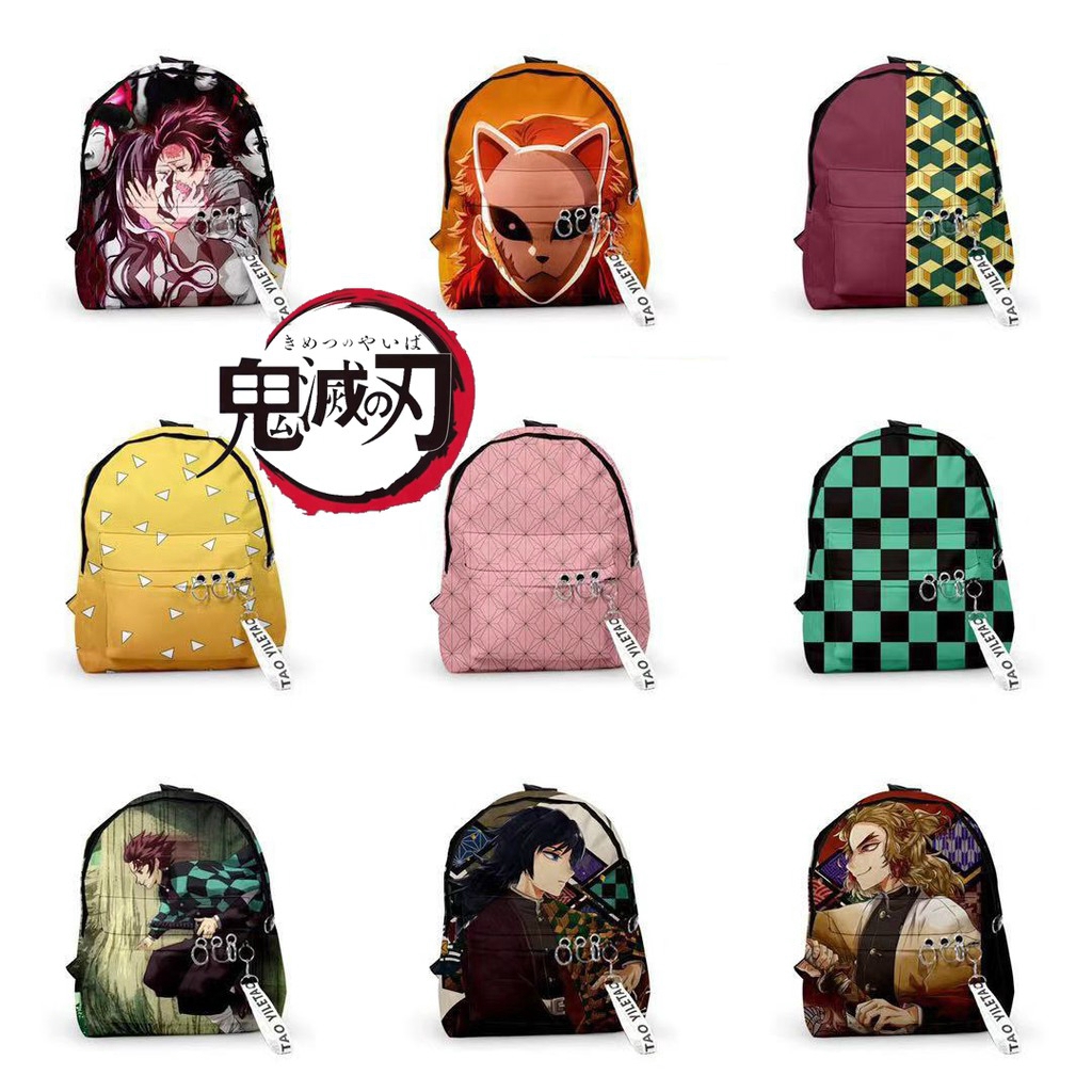 Ba Lô Du Lịch Thời Trang Năng Động Anime Kimetsu no Yaiba