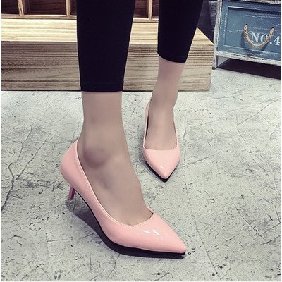 Giày búp bê công sở 5p đủ màu xk01 Rosa