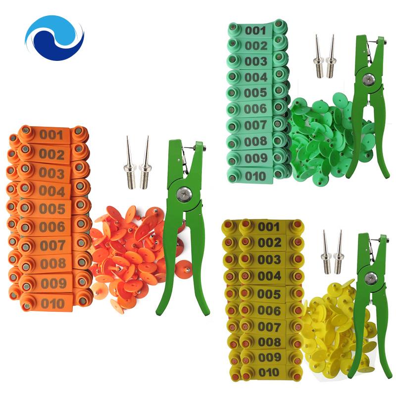 Kềm Bấm Tai 001-100 Màu Cam Chuyên Dụng