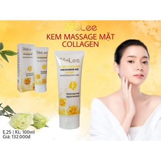 Kem massage mặt collagen zeelee