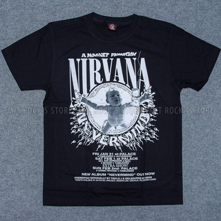Áo Nirvana  - Rock band tee - Áo Rock - Size S, M, L, XL, XXL - Áo Thái Lan
