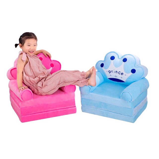 Đệm ghế sofa gấp ngồi hình thú 3 tầng 50x120 2 in 1 cho bé yêu được chọn mẫu
