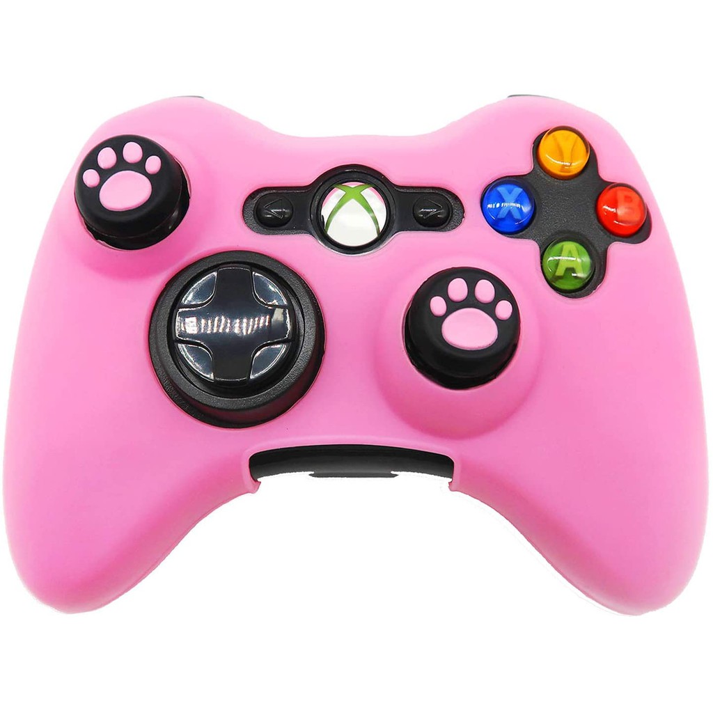 Vỏ Silicone Mềm Bảo Vệ Tay Cầm Chơi Game Xbox 360
