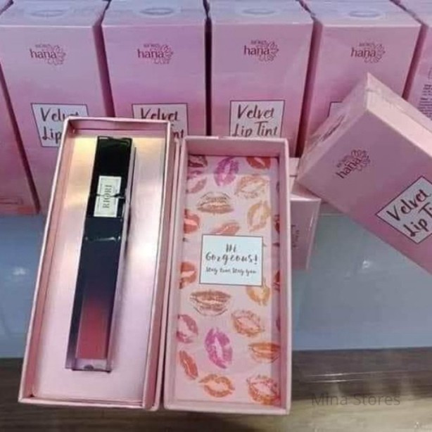 Son Kem Siêu Lì Hàn Quốc RIORI Velvet Lip Tint 5 Màu Son Không Chì Siêu Mịn Nhập Khẩu Korea [HOT]