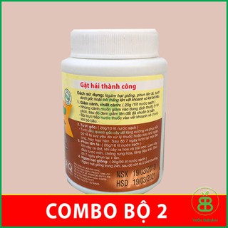 Combo 2 Hủ Kích Ra Rễ N3M Chính Hãng Phú Lâm, Giúp Ra Rễ, Ngâm Hạt Giống, Giâm Cành, Chiết Cành Vuonbabylon - 100G