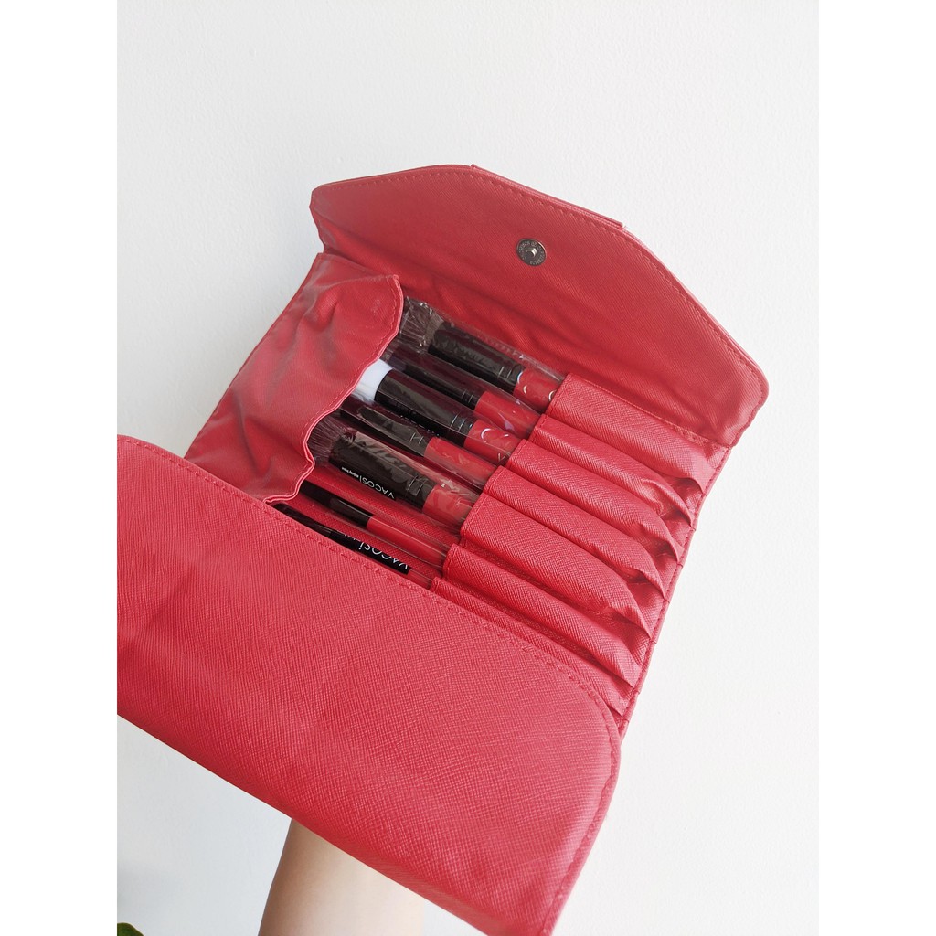 Bộ cọ trang điểm cá nhân nâng cao 20 cây Vacosi Advanced Brush‎ BC25 (Bóp đỏ) | BigBuy360 - bigbuy360.vn
