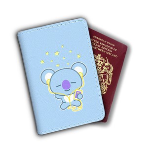 Ví bọc hộ chiếu (passport) in hình Koya BT21 - mã BT210049 có in theo yêu cầu