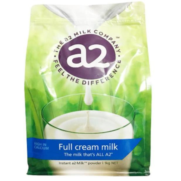 Sữa A2 của Úc, Sữa Tươi Nguyên Kem Và Tách Kem Dạng Bột gói 1kg (date t5/2022)