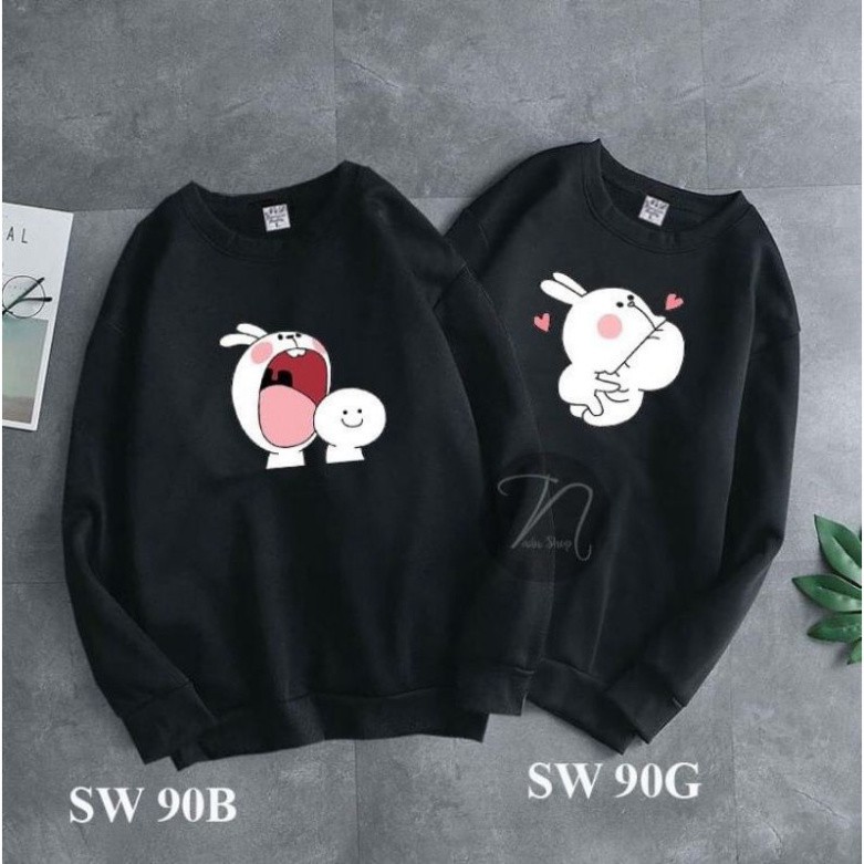 Áo sweater in hình cute (ib mã trên hình chọn mẫu ạ) | BigBuy360 - bigbuy360.vn