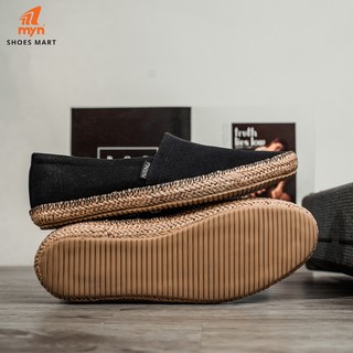 Giày Lười Nam Nanu SLI_08 Đế cói Basic