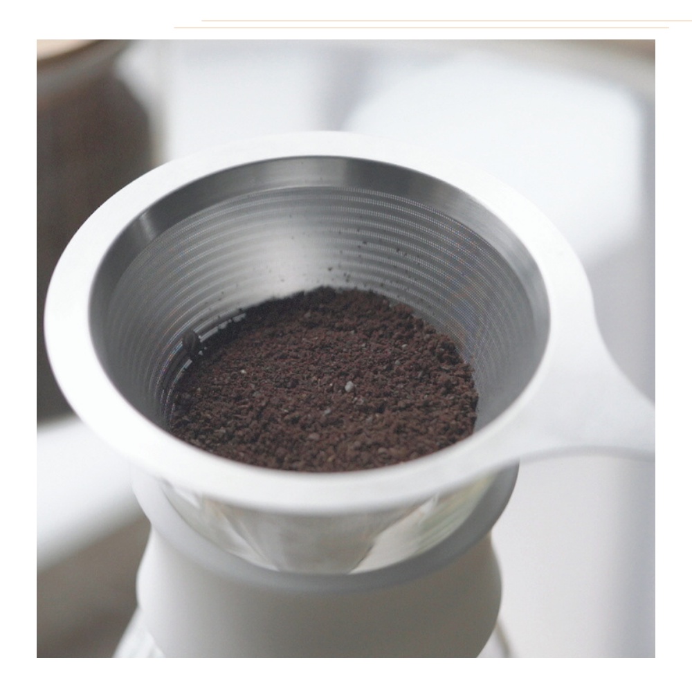 Bộ pha cà phê V60 Hario Dripper - phễu lọc kim loại